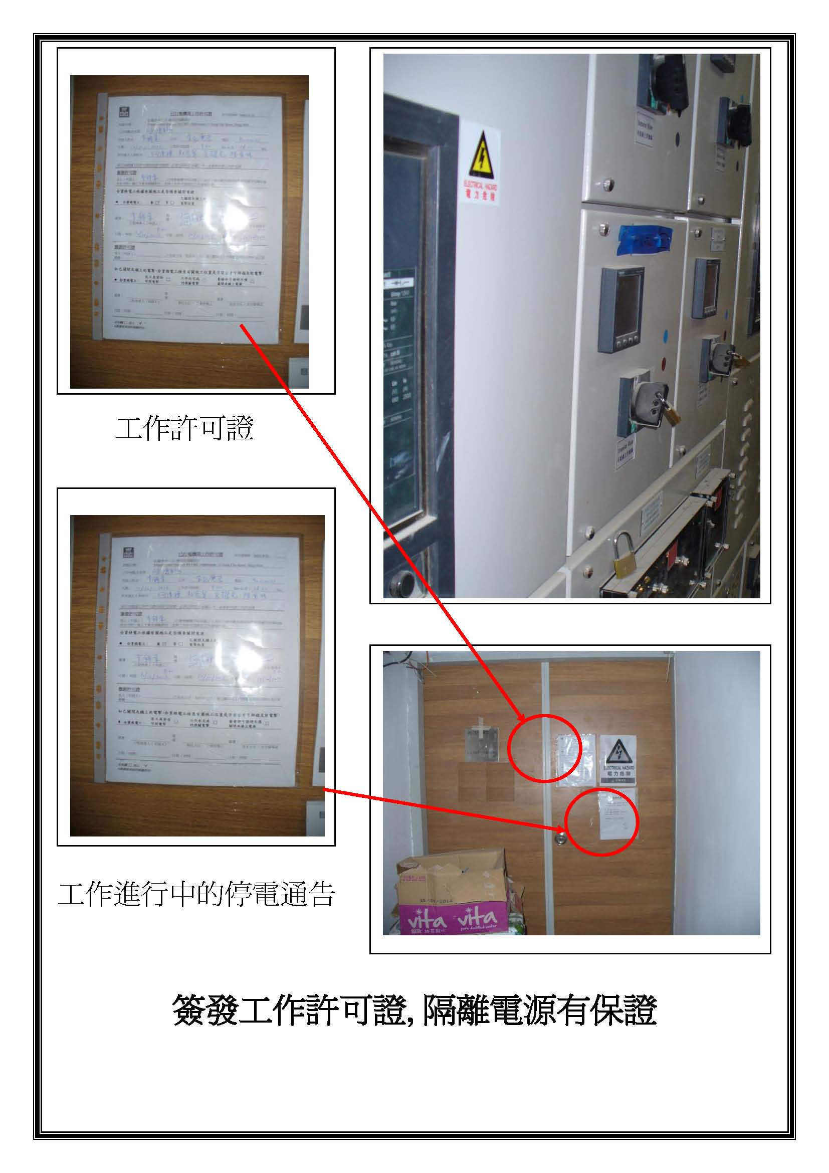 簽發工作許可證, 隔離電源有保證