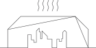 Mitigating heat island effect or elevated temperature