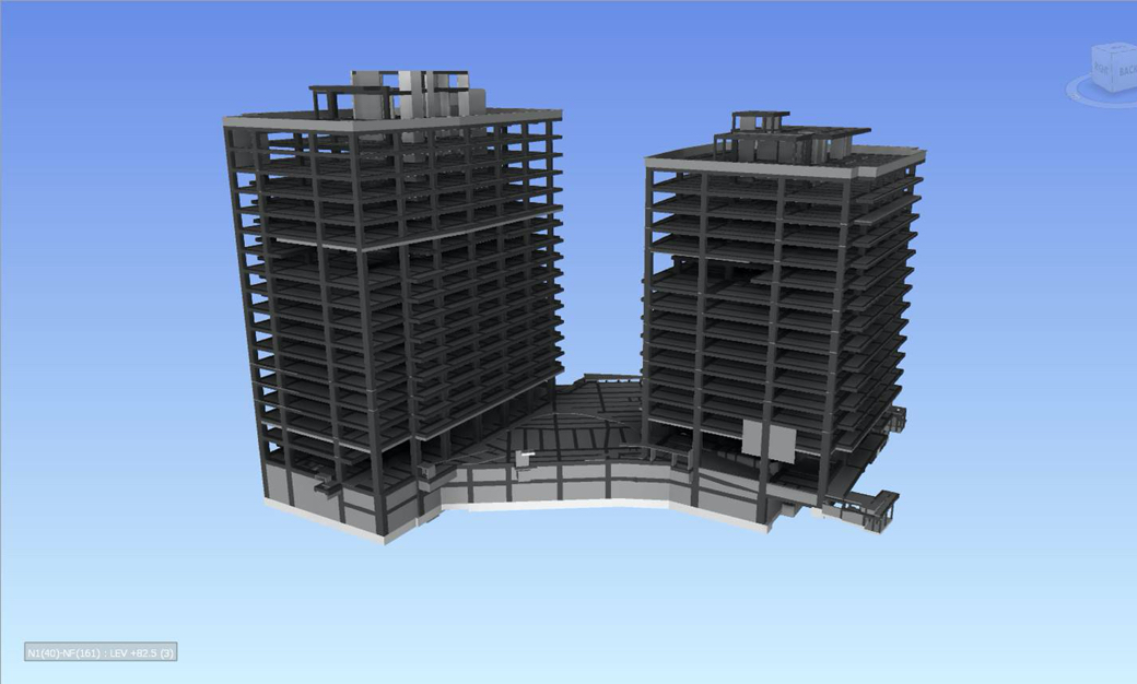 Intelligent 3D model-based process allowed for efficient planning, design, constructing, and managing