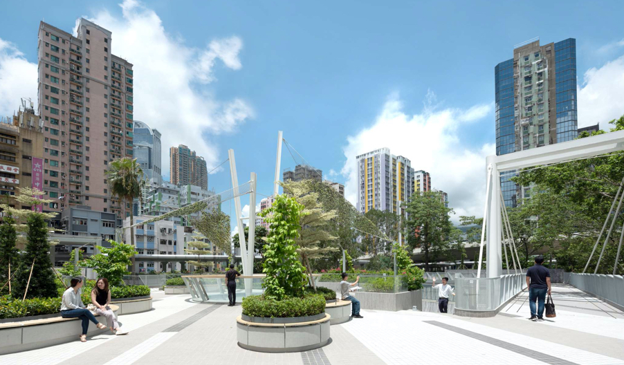 Promoting Greenery and Art - Redevelopment of Sai Lau Kok Garden
