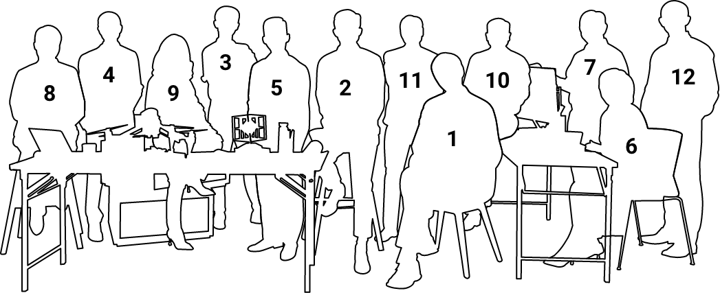 管理团队剪影