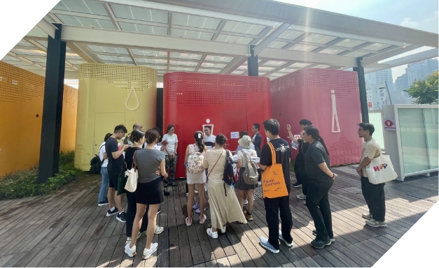 實地考察：「邁向淨零」- 中西區海濱長廊寵物公園洗手間翻新工程