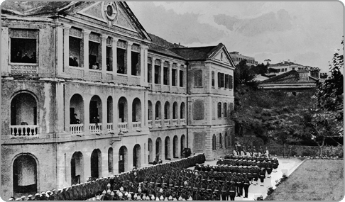 Barrack Block and Parade Ground