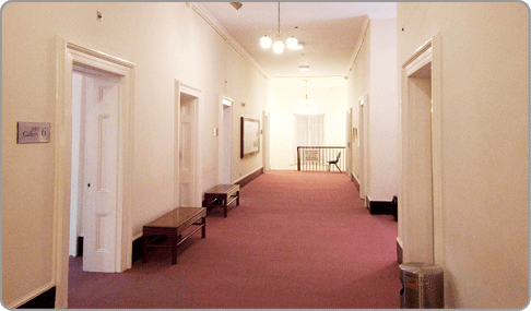 Second floor corridor