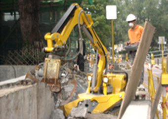 Reducing noise pollution by using low noise machinery
