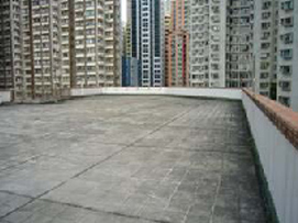 铜锣湾社区中心:兴建绿化天台之前的样貌