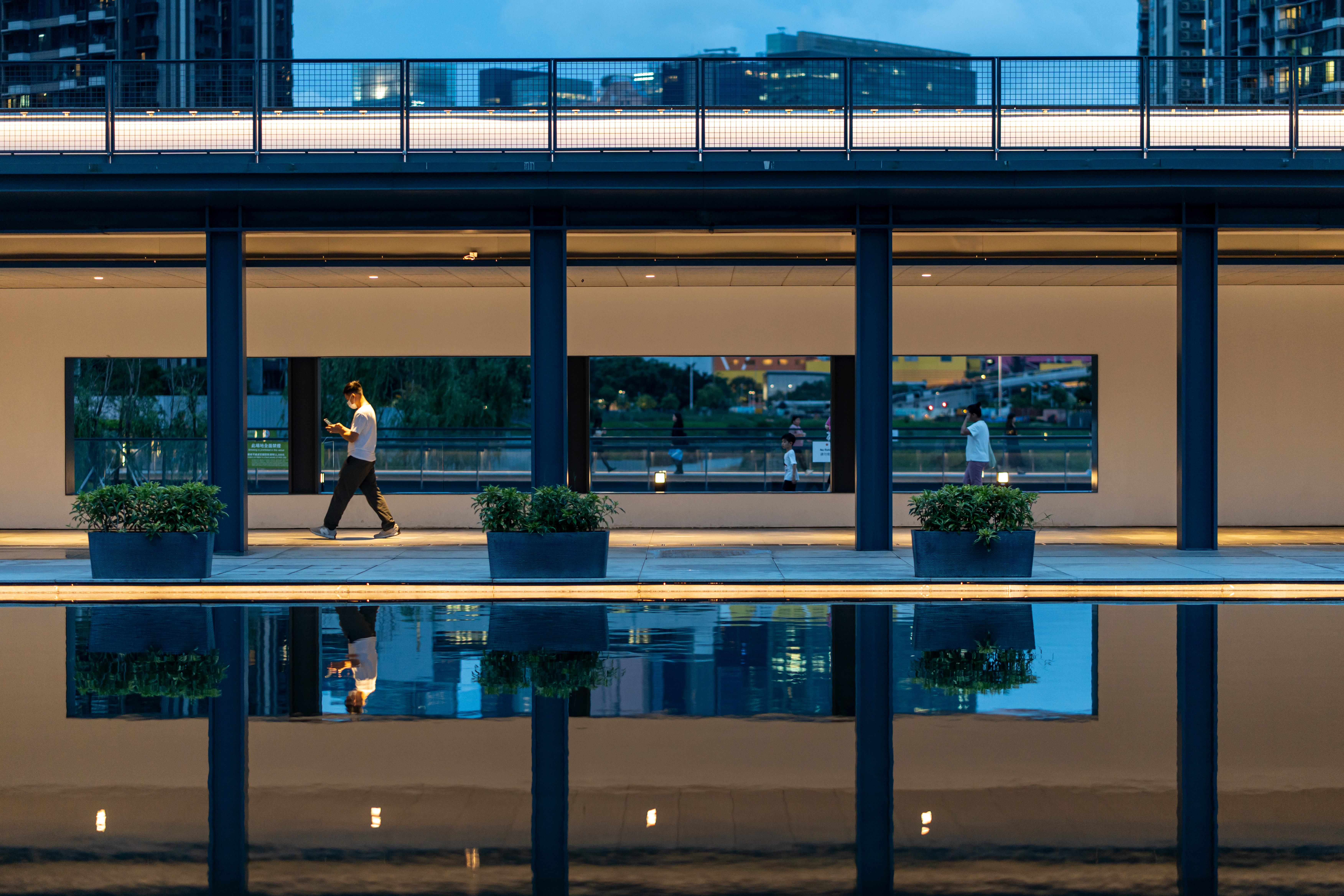 具空间层次的回廊