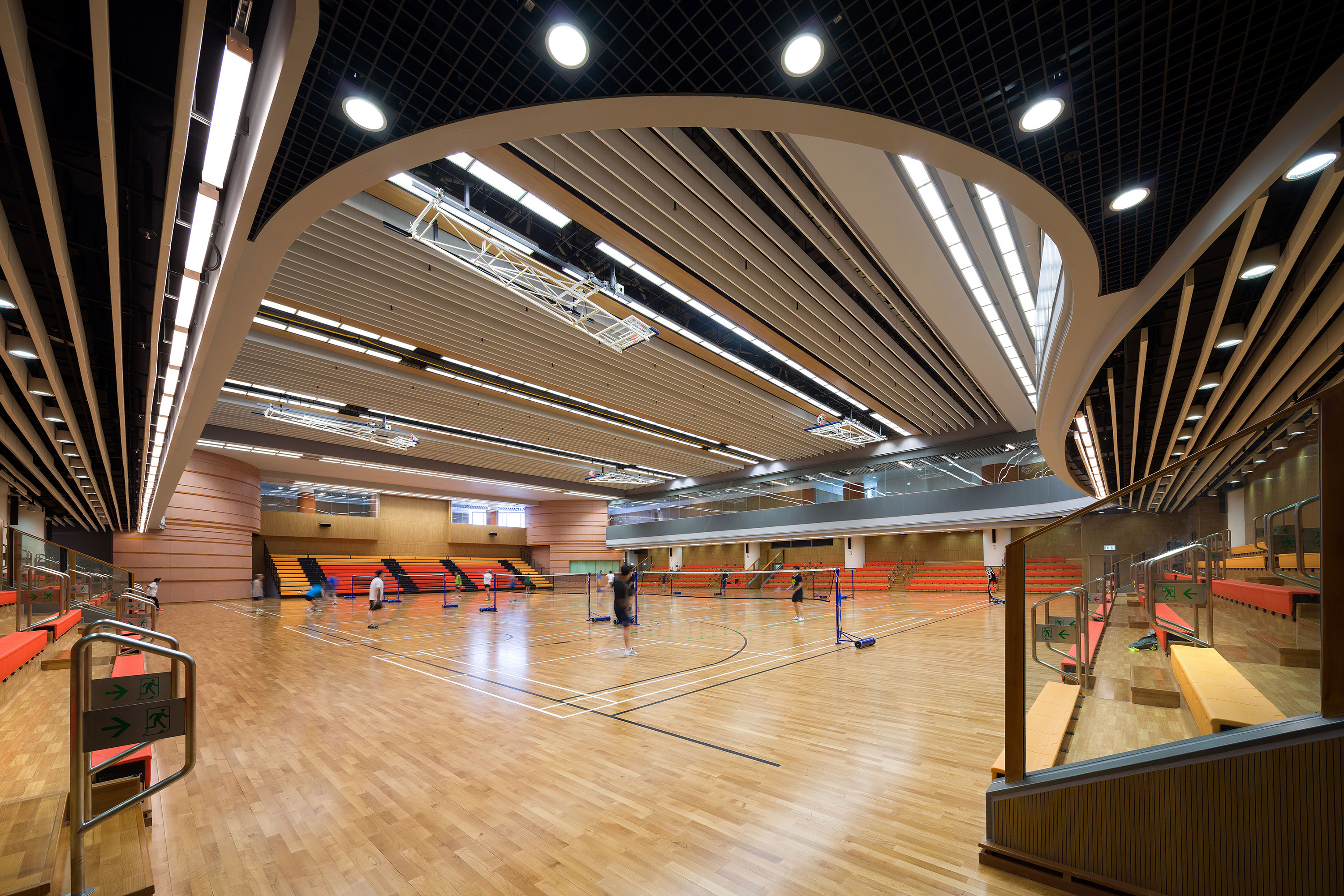District Open Space, Sports Centre & Library at Area 74, TKO (Now name as Tiu Keng Leng Sports Centre . Tiu Keng Leng Public Library)