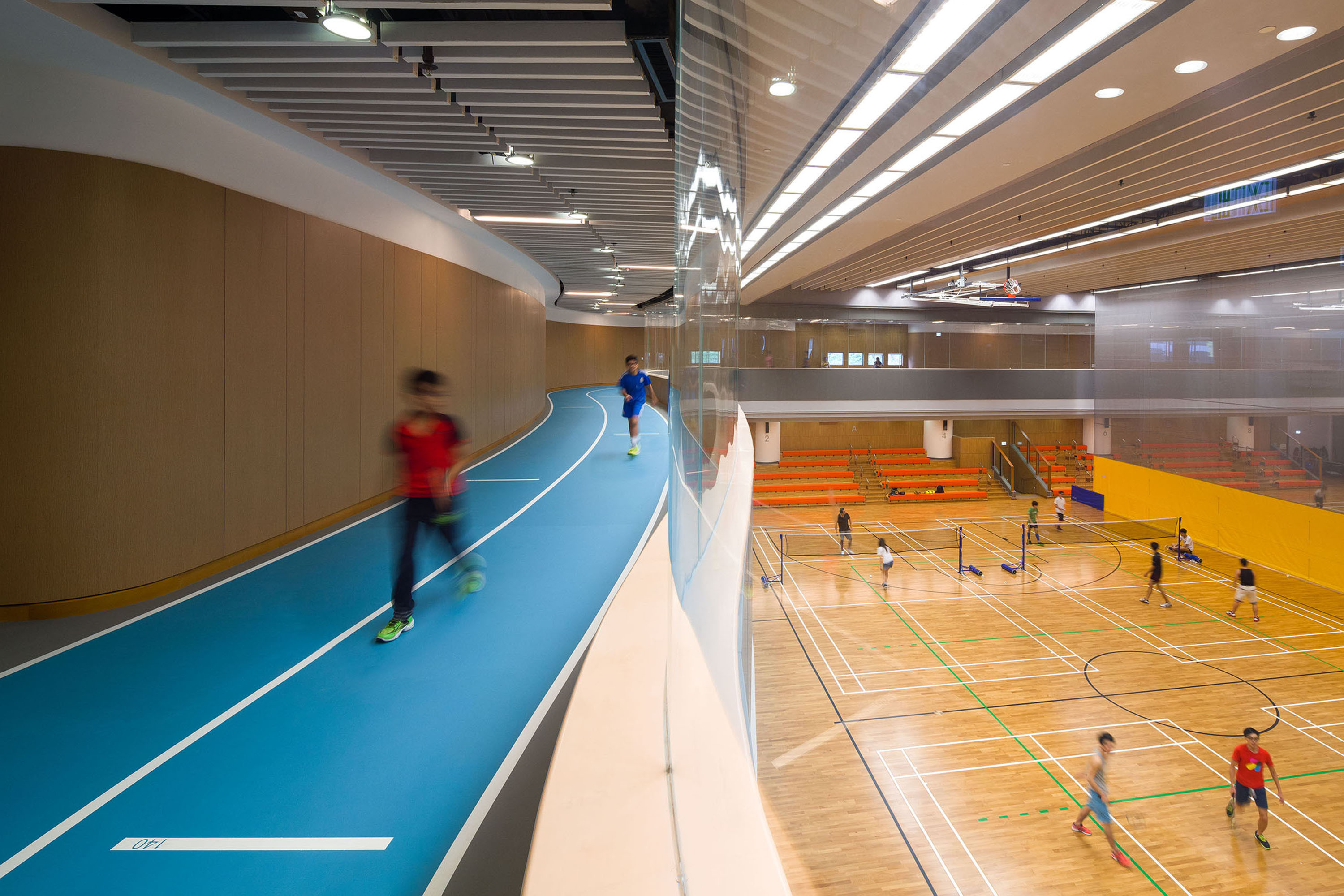 District Open Space, Sports Centre & Library at Area 74, TKO (Now name as Tiu Keng Leng Sports Centre . Tiu Keng Leng Public Library)
