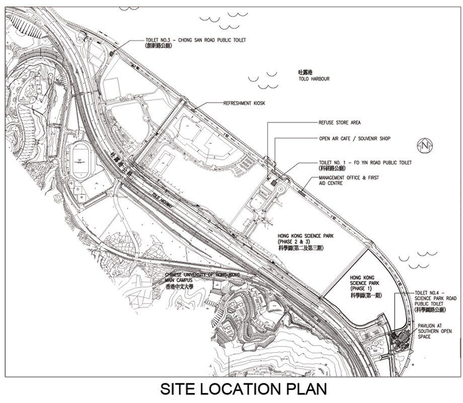 Public Facilities for Pak Shek Kok Waterfront Promenade