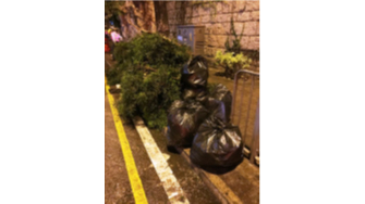 Collection of Yard Waste for Decomposing into Fertilizer