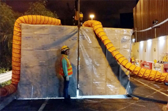 Noise Enclosures for Night Works